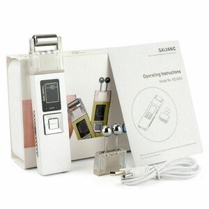 Facial Galvanic Microcurrent Ion Skin Firming Lift Machine Anti-aging Massager
